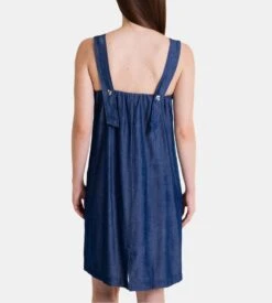 Robe Sans Manches Bleu Jean -Lingerie Sipp robe dame sm pap 036 bleu jean bleu 3