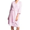 Robe De Chambre Femme Manches 3/4 ROSE 1 Robe De Chambre Femme Manches 3/4 ROSE -Lingerie Sipp robe de chambre manches 3 4 rose 02