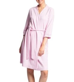 Robe De Chambre Femme Manches 3/4 ROSE