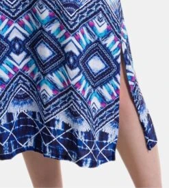 Robe Longue De Plage Bleu -Lingerie Sipp robe de plage longue sm t04 bleu bleu 2