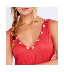 Banana Moon Robe Longue Erman Caraiva Rouge JEC19 18 Banana Moon Robe Longue Erman Caraiva Rouge JEC19 -Lingerie Sipp robe longue erman caraiva rouge jec19 7