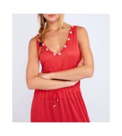 Banana Moon Robe Longue Erman Caraiva Rouge JEC19 19 Banana Moon Robe Longue Erman Caraiva Rouge JEC19 -Lingerie Sipp robe longue erman caraiva rouge jec19 8