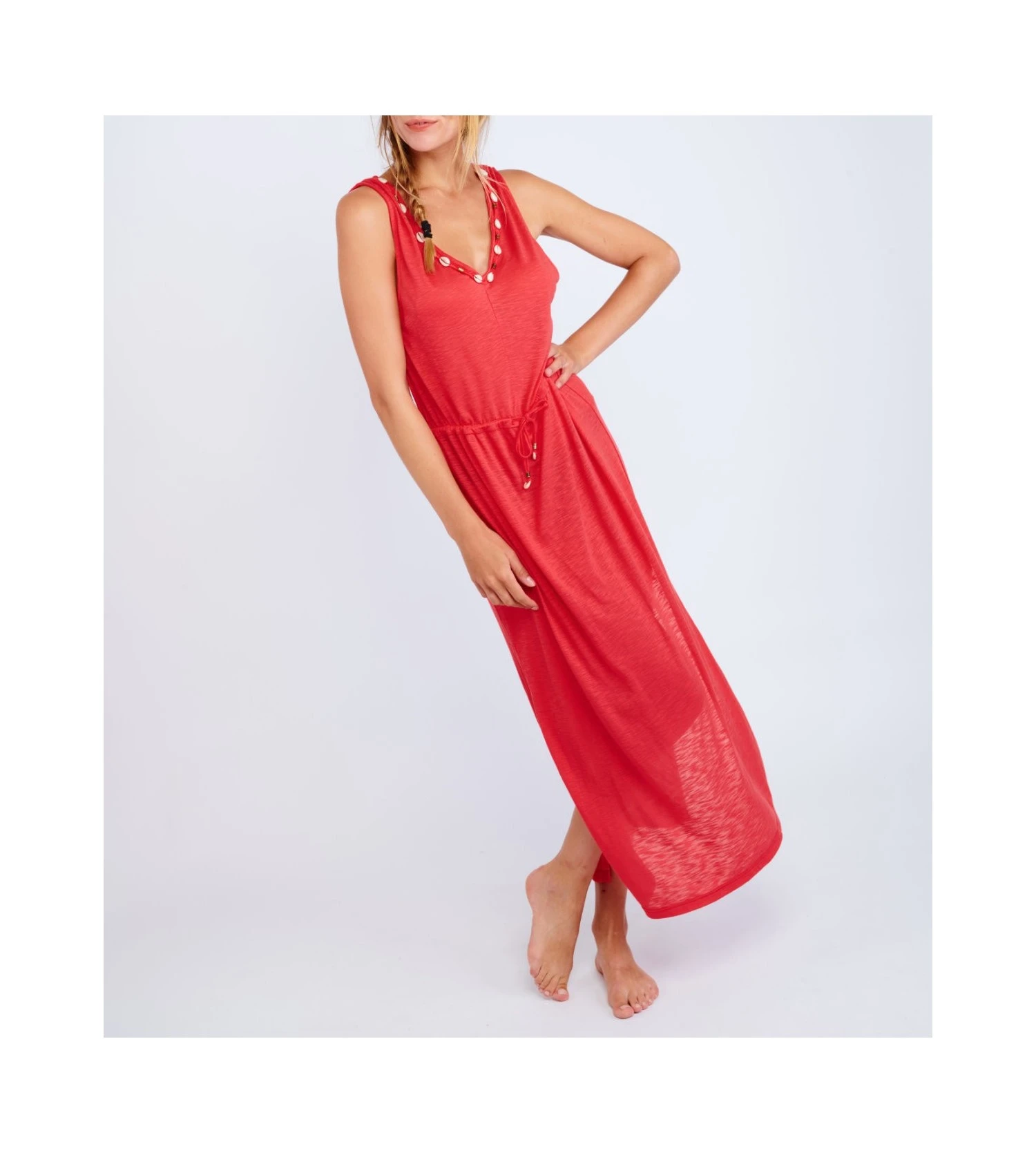Banana Moon Robe Longue Erman Caraiva Rouge JEC19 3 Banana Moon Robe Longue Erman Caraiva Rouge JEC19