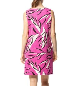 Robe Sans Manches à Motifs Violet 8 Robe Sans Manches à Motifs Violet -Lingerie Sipp robe sans manches violet 2