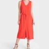 Robe Unie Sans Manches Rouge -Lingerie Sipp robe unie sans manches pour femme 299 rouge
