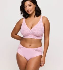 PRIMA DONNA Culotte Taille Haute Salerno Spring Rose 11 PRIMA DONNA Culotte Taille Haute Salerno Spring Rose -Lingerie Sipp salerno culotte haute spring rose 3