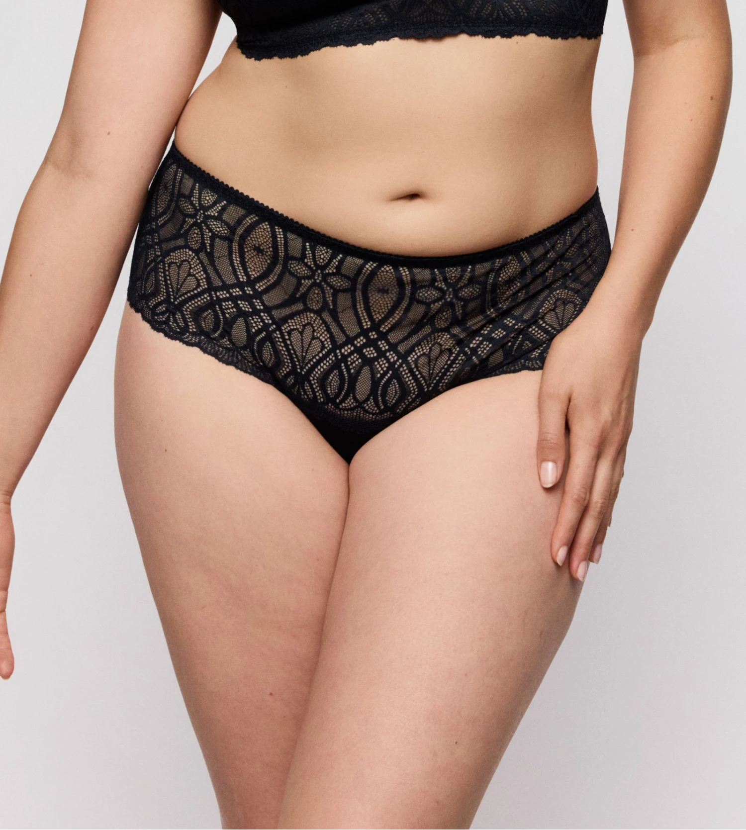 PRIMA DONNA Shorty Dentelle Bleue Salerno Midnight Blue 3 PRIMA DONNA Shorty Dentelle Bleue Salerno Midnight Blue