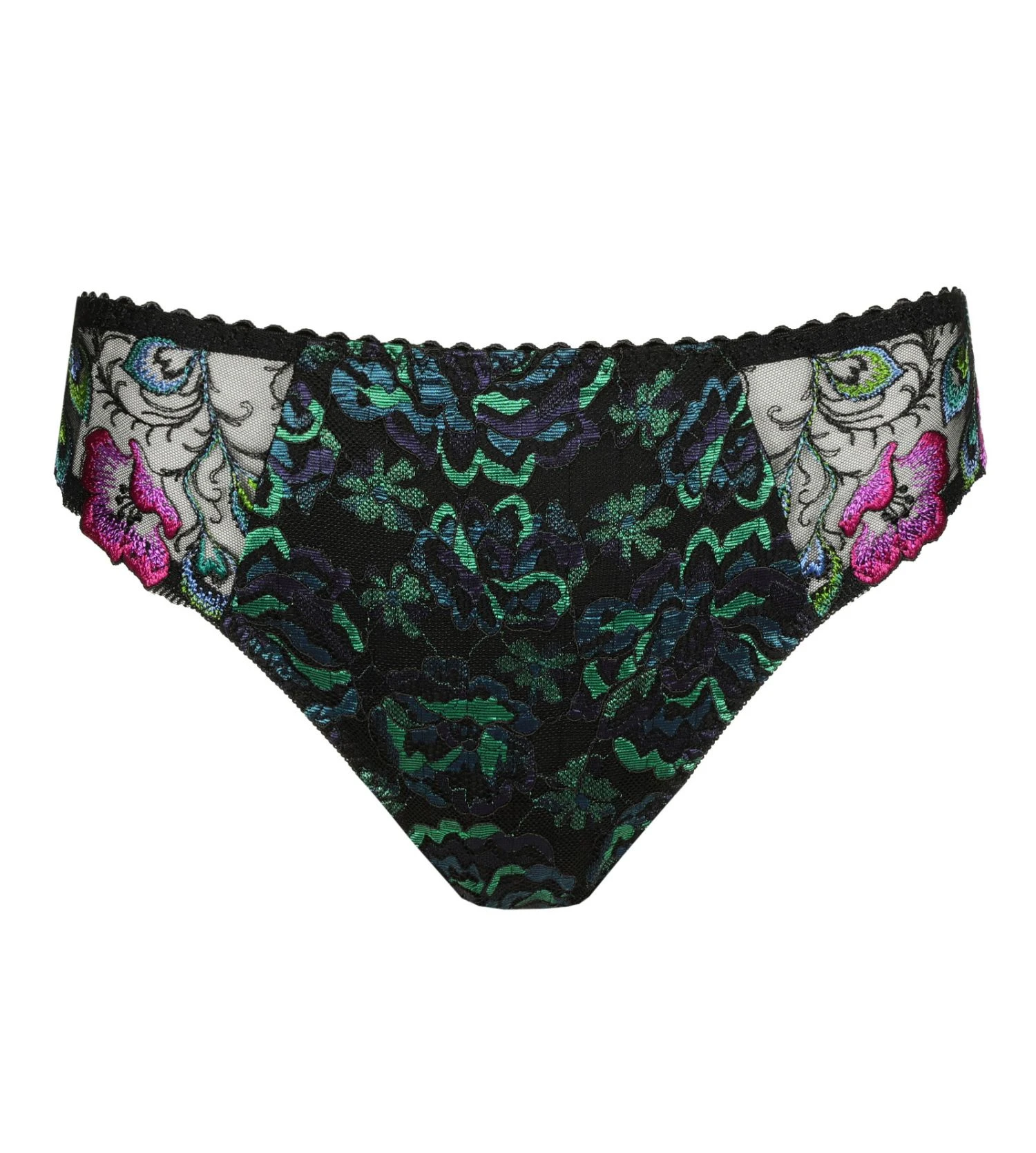 PRIMA DONNA Slip Brésilien SAN ANGEL Peacock Feather 4 PRIMA DONNA Slip Brésilien SAN ANGEL Peacock Feather – Image 2