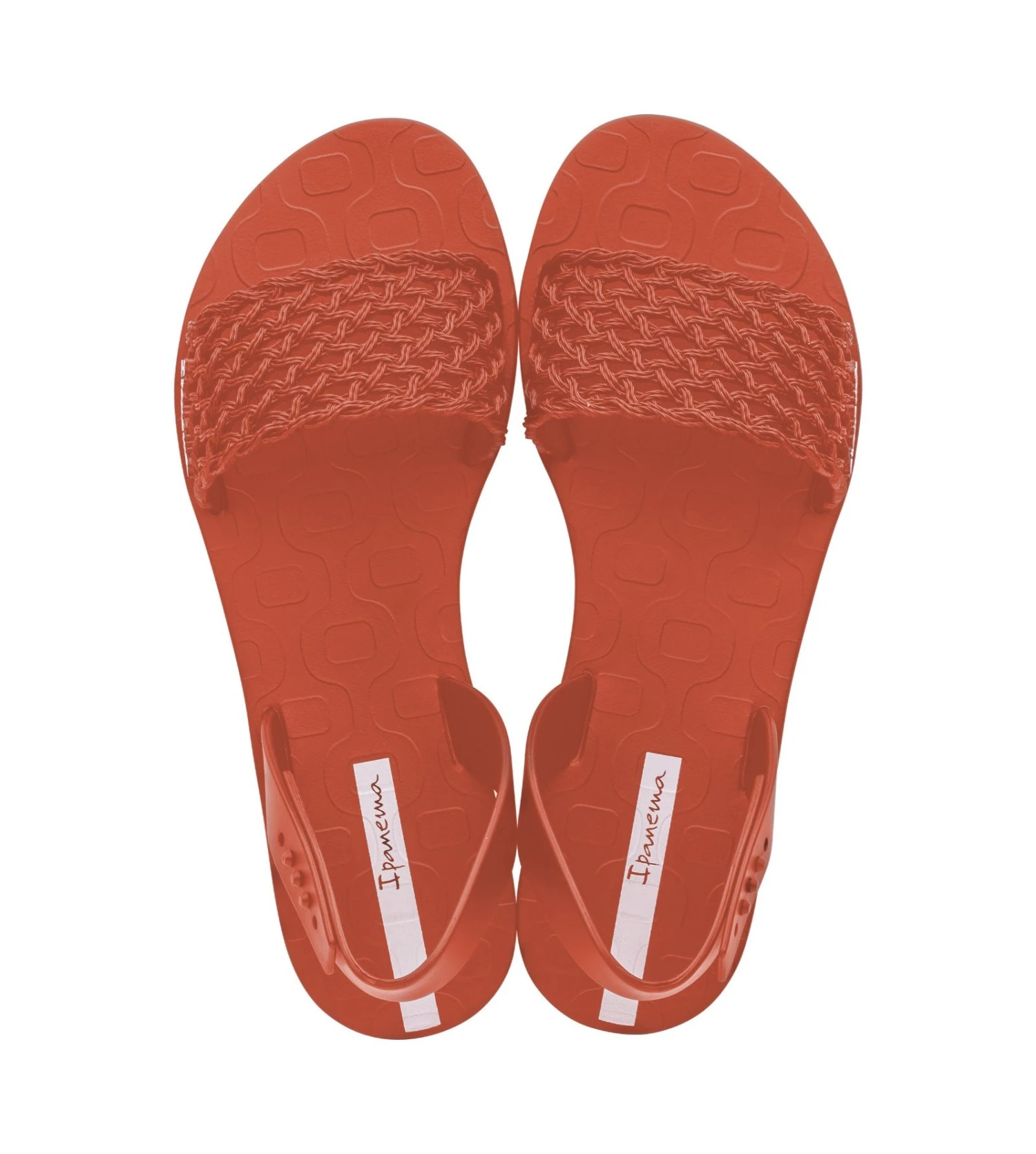 Ipanema Red Breezy AJ032 Women's Sandals – Monochrome Slide Style Beach Footwear 4 Ipanema Red Breezy AJ032 Women's Sandals – Monochrome Slide Style Beach Footwear – Image 2