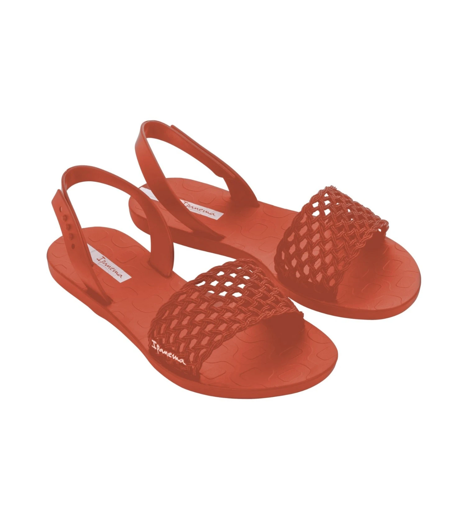 Ipanema Red Breezy AJ032 Women's Sandals – Monochrome Slide Style Beach Footwear 3 Ipanema Red Breezy AJ032 Women's Sandals – Monochrome Slide Style Beach Footwear