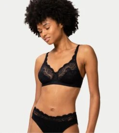 Triumph Soutien-gorge Sans Armatures Amourette 300 Noir -Lingerie Sipp sans armatures amourette 300 04 noir 5