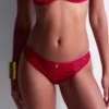 Aubade Tanga Rouge En Tulle Brodé Sense Of Illusion 2 Aubade Tanga Rouge En Tulle Brodé Sense Of Illusion -Lingerie Sipp sens of illusion tanga red berry