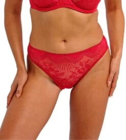 Wacoal Culotte Femme Rouge En Dentelle Sensu Lace Salsa