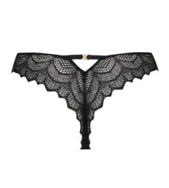 String Tanga Sexy Bohème Noir -Lingerie Sipp sexy boheme string tanga 0005 noir noir 4