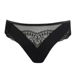 PRIMA DONNA String Semi Transparent Dentelle Shimla Noir