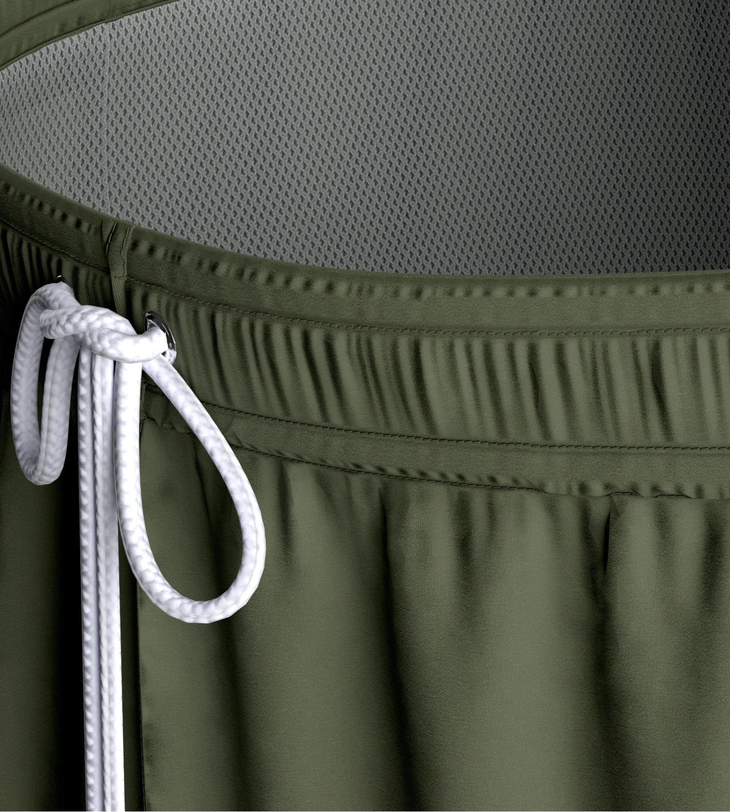 Short De Bain Kaki Cienfuegos 4 Short De Bain Kaki Cienfuegos – Image 2