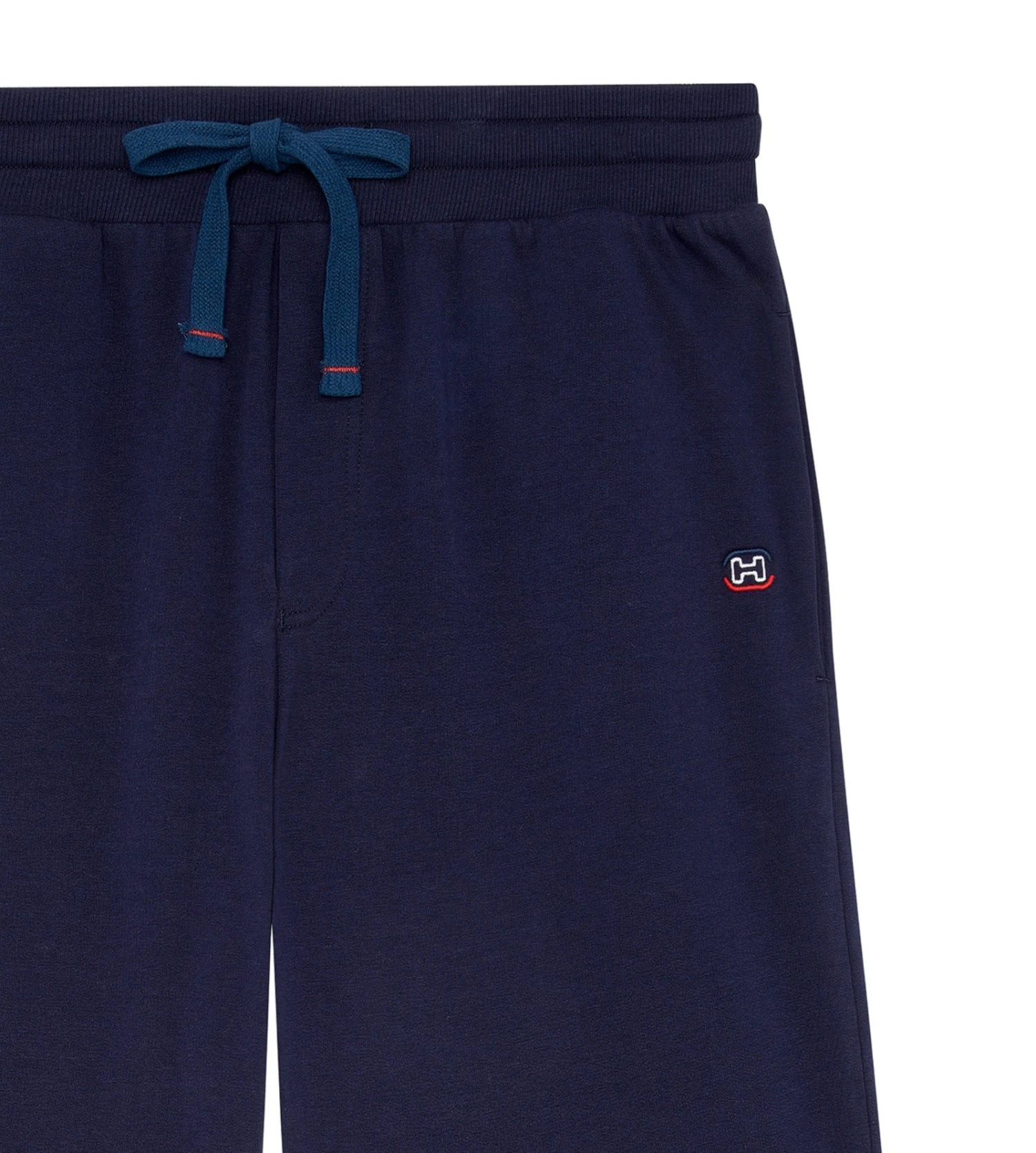 Hom Sport Lounge Short d'Intérieur en Molleton – Bleu Marine Coupe Droite Classique 4 Hom Sport Lounge Short d'Intérieur en Molleton – Bleu Marine Coupe Droite Classique – Image 2