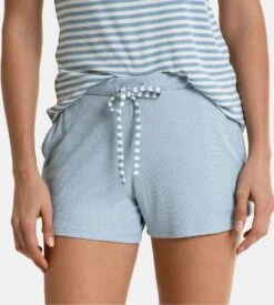 Short de Nuit Massana Bleu Côtelé pour Femme – Bas de Pyjama Mix & Match avec Poches 9 Short de Nuit Massana Bleu Côtelé pour Femme – Bas de Pyjama Mix & Match avec Poches -Lingerie Sipp short dame cotele mix and match p41 bleu clair bleu 3
