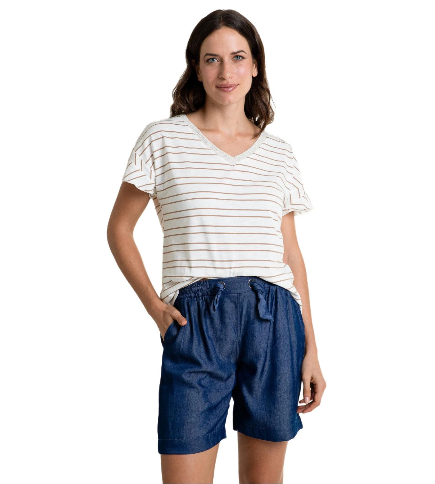 Short Pour Femme Bleu Jean 3 Short Pour Femme Bleu Jean – Image 2