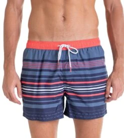 Short De Bain à Rayures B11 Bleu Marin -Lingerie Sipp short de bain a rayures b11 bleu marin 1