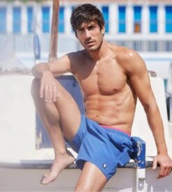 Short de Bain Massana Bleu Denim – Maillot de Plage Homme Style Décontracté 13 Short de Bain Massana Bleu Denim – Maillot de Plage Homme Style Décontracté -Lingerie Sipp short de bain bleu denim 5