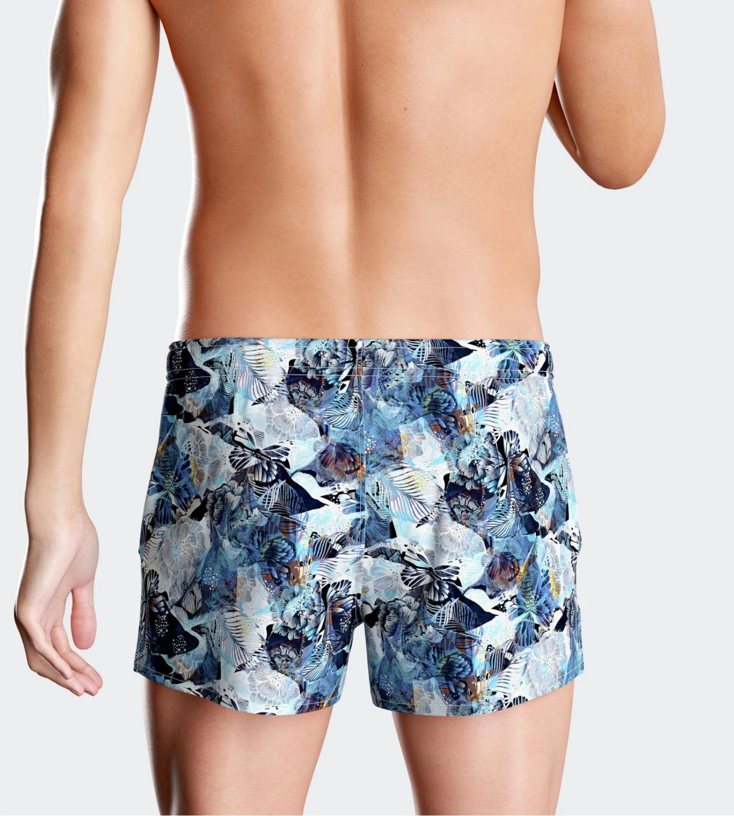 Short De Bain Blue Lagoon Imprimé Bleu 5 Short De Bain Blue Lagoon Imprimé Bleu – Image 3