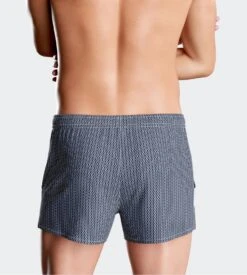 Short De Bain Positano Imprimé Bleu Marine -Lingerie Sipp short de bain positano nb039 bleu marine 3