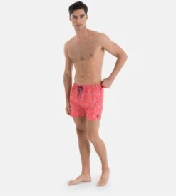 Short De Bain Imprimé Surf Corail 12 Short De Bain Imprimé Surf Corail -Lingerie Sipp short de bain surf corail 4