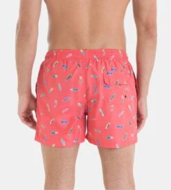 Short De Bain Imprimé Surf Corail 13 Short De Bain Imprimé Surf Corail -Lingerie Sipp short de bain surf corail 5