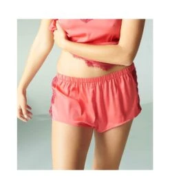 Simone Perele Short De Nuit Satin Secrets Rose Mon Amour 9 Simone Perele Short De Nuit Satin Secrets Rose Mon Amour -Lingerie Sipp short de nuit satin secrets 251 rose mon amour 2