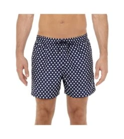 Hom Short De Plage GORDES IORA Navy Print