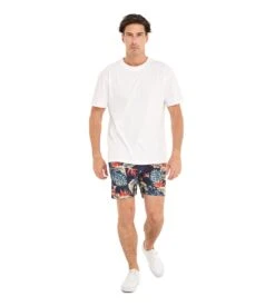 PULLIN Pako Night Jungle – Premium Botanical Print Men's Swim Shorts -Lingerie Sipp short de plage pako nightjungle night jungle 4