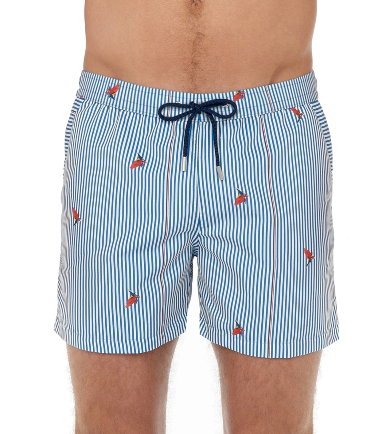 Short De Plage Homme Rayé Roxo Blue/White Stripes 6 Short De Plage Homme Rayé Roxo Blue/White Stripes – Image 4