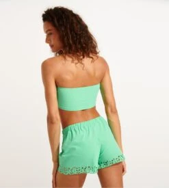 Banana Moon Short de Plage Vert Meow Huawei – Short de Bain à Pompons et Découpe Laser 10 Banana Moon Short de Plage Vert Meow Huawei – Short de Bain à Pompons et Découpe Laser -Lingerie Sipp short de plage vert lse47 2