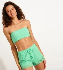 Banana Moon Short de Plage Vert Meow Huawei – Short de Bain à Pompons et Découpe Laser 11 Banana Moon Short de Plage Vert Meow Huawei – Short de Bain à Pompons et Découpe Laser -Lingerie Sipp short de plage vert lse47 3