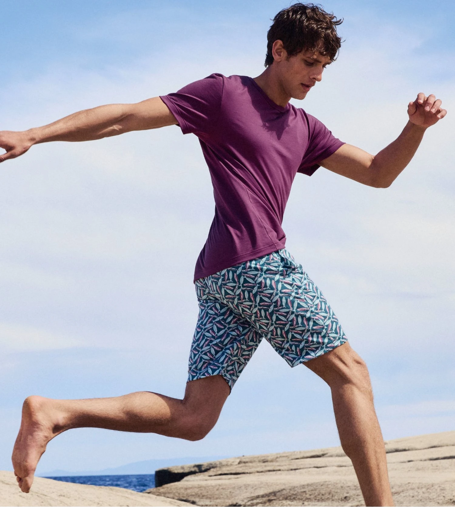 Calida Philo Green Sardine Print – RMX Sleep Holiday Modern Fit Cotton Shorts 8 Calida Philo Green Sardine Print – RMX Sleep Holiday Modern Fit Cotton Shorts – Image 6