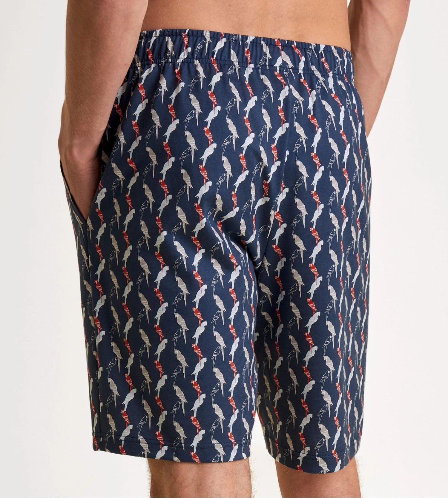 Calida RMX Sleep Time Off Ultimate Grey – Cocktail Print Cotton Bermuda Sleep Shorts 5 Calida RMX Sleep Time Off Ultimate Grey – Cocktail Print Cotton Bermuda Sleep Shorts – Image 3