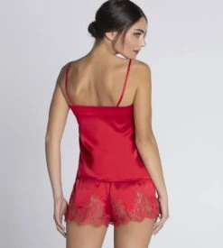 Short Splendeur Soie ROUGE -Lingerie Sipp short splendeur soie rouge 6