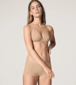 Calida Shorty Coton Supima Natural Comfort Peau -Lingerie Sipp shorty coton supima natural comfort 160 peau 3
