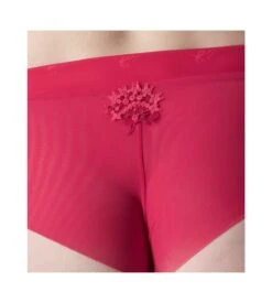 Simone Perele Shorty En Satin Et Tulle Brodé Wish Rubis 16 Simone Perele Shorty En Satin Et Tulle Brodé Wish Rubis -Lingerie Sipp shorty en satin et tulle brode wish 361 rubis 4