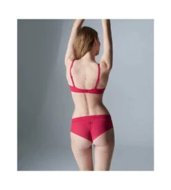 Simone Perele Shorty En Satin Et Tulle Brodé Wish Rubis 20 Simone Perele Shorty En Satin Et Tulle Brodé Wish Rubis -Lingerie Sipp shorty en satin et tulle brode wish 361 rubis 8