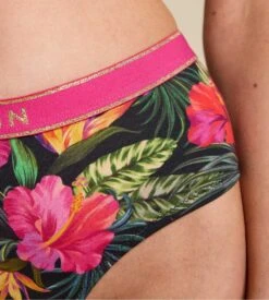 PULLIN Shorty Maui Imprimé Floral Tropical -Lingerie Sipp shorty femme fleuri maui 4