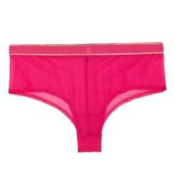 PULLIN Shorty Rose Fuchsia Semi Transparent Femme Fuschy 12 PULLIN Shorty Rose Fuchsia Semi Transparent Femme Fuschy -Lingerie Sipp shorty femme rose uni flash fuschy 4