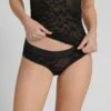 Sloggi Shorty Go Allround Lace Black 2 Sloggi Shorty Go Allround Lace Black -Lingerie Sipp shorty go allround lace 0004 black