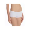 Calida Shorty Rayé Dentelle Etude Toujours BLANC -Lingerie Sipp shorty raye dentelle etude toujours blanc 01