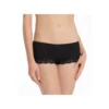Calida Shorty Rayé Dentelle Etude Toujours NOIR -Lingerie Sipp shorty raye dentelle etude toujours noir 992