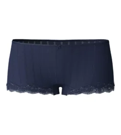 Calida Shorty Femme à Rayures En Coton Etude Toujours Peacoat Blue