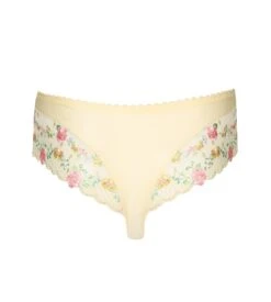 PRIMA DONNA Shorty String Brodé Sedaine French Vanilla -Lingerie Sipp shorty string brode sedaine french vanilla 4