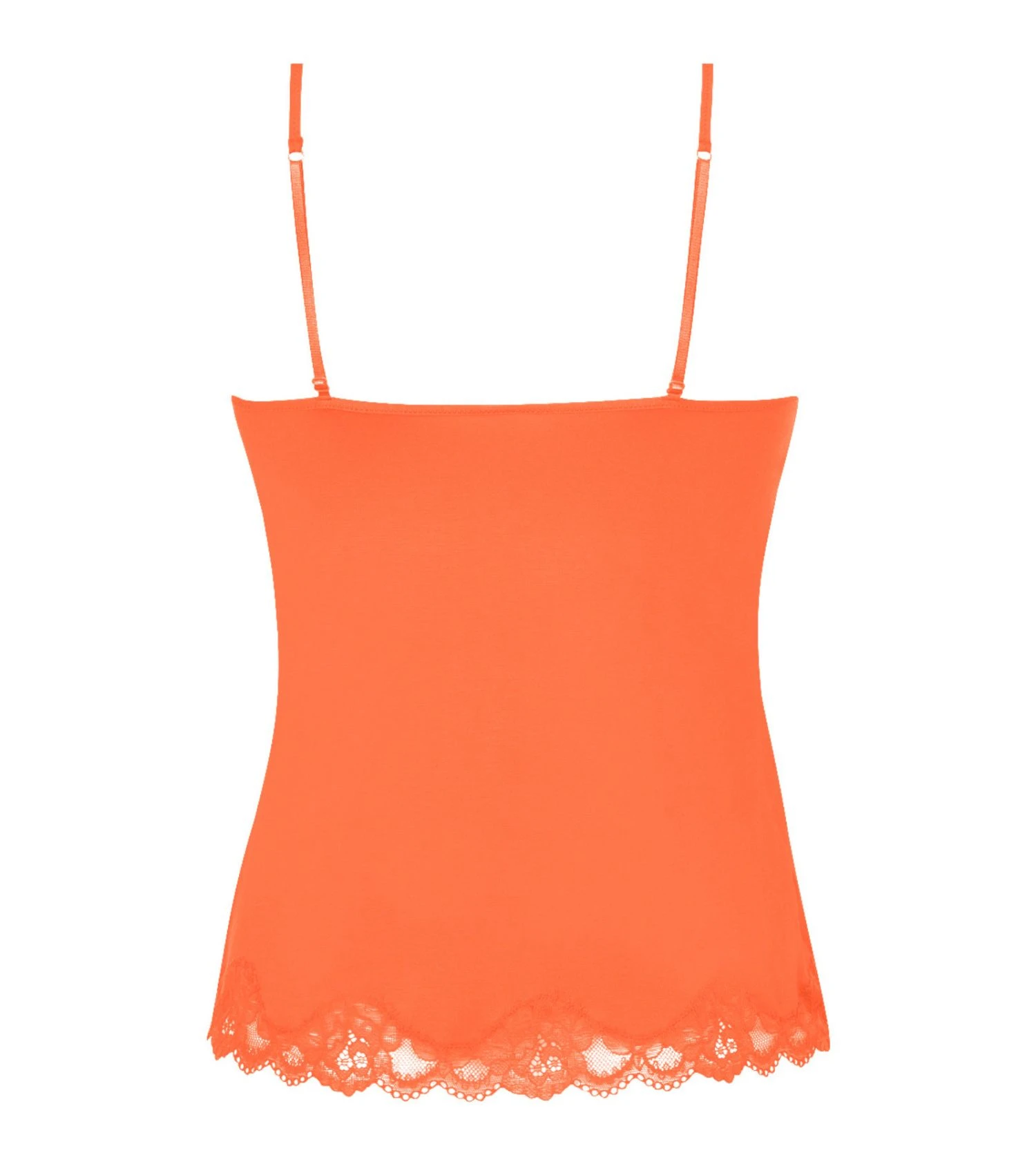 Caraco Antigel Simply Perfect Orange Safran – Top de Nuit en Modal avec Dentelle Jacquard 5 Caraco Antigel Simply Perfect Orange Safran – Top de Nuit en Modal avec Dentelle Jacquard – Image 3