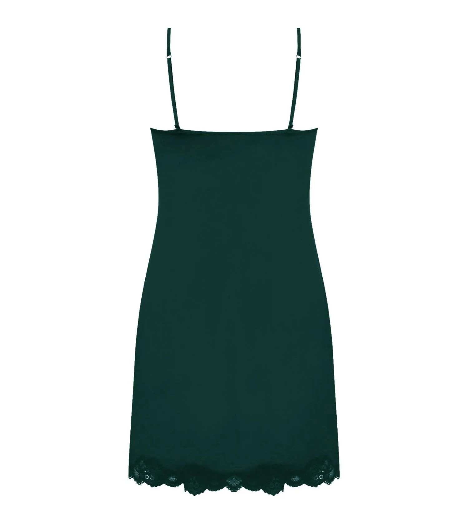 Antigel Simply Perfect Nuisette Vert Anglais – Nuisette à Bretelles en Micromodal et Dentelle Jacquard 4 Antigel Simply Perfect Nuisette Vert Anglais – Nuisette à Bretelles en Micromodal et Dentelle Jacquard – Image 2